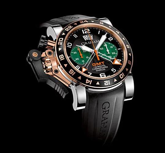 Graham Chronofighter GMT 2OVGG.B43A.K10F Replica Watch